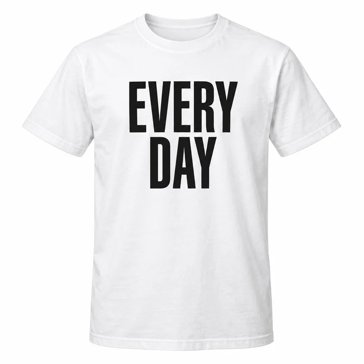 Everyday tee · Wordmark